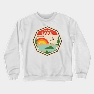 Finger Lake Alaska Crewneck Sweatshirt